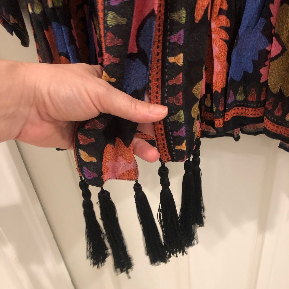 💥 FARM RIO Tapestry Mini Dress Sz S - Picture 9 of 9